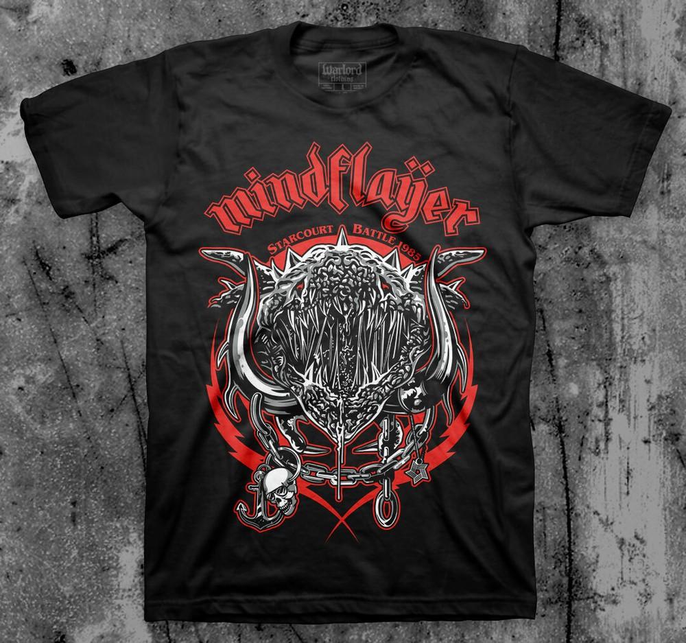 Футболка  Иллитид  из сериала  Очень странные дела  Унисекс XXL