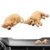 Home Decor Dog Car Ornaments Simulated Golden Retriever Model Dog Toy Figure  Desktop Decoration