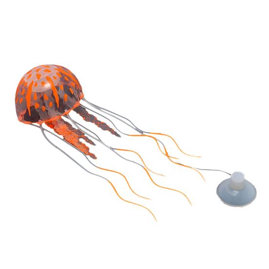 Glowing Luminous Artificial Jellyfish Aquarium Decoration Fish Tank Ornament