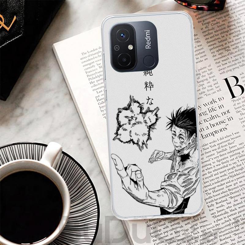 

Kaisen J-Jujutsu Yuta Okkotsu Cover For Xiaomi Redmi 14C 13 13C 12 12C 10 10C 9 9C 9T 9A Phone Case 10A 8A 8 7A 7 6A 6 Pro K70 K Redmi 6