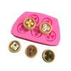 Silicone Candy Molds Nonstick Fondant Moulds Flexible Baking Accessory Various Shape Suitable for Dessert and Snacks