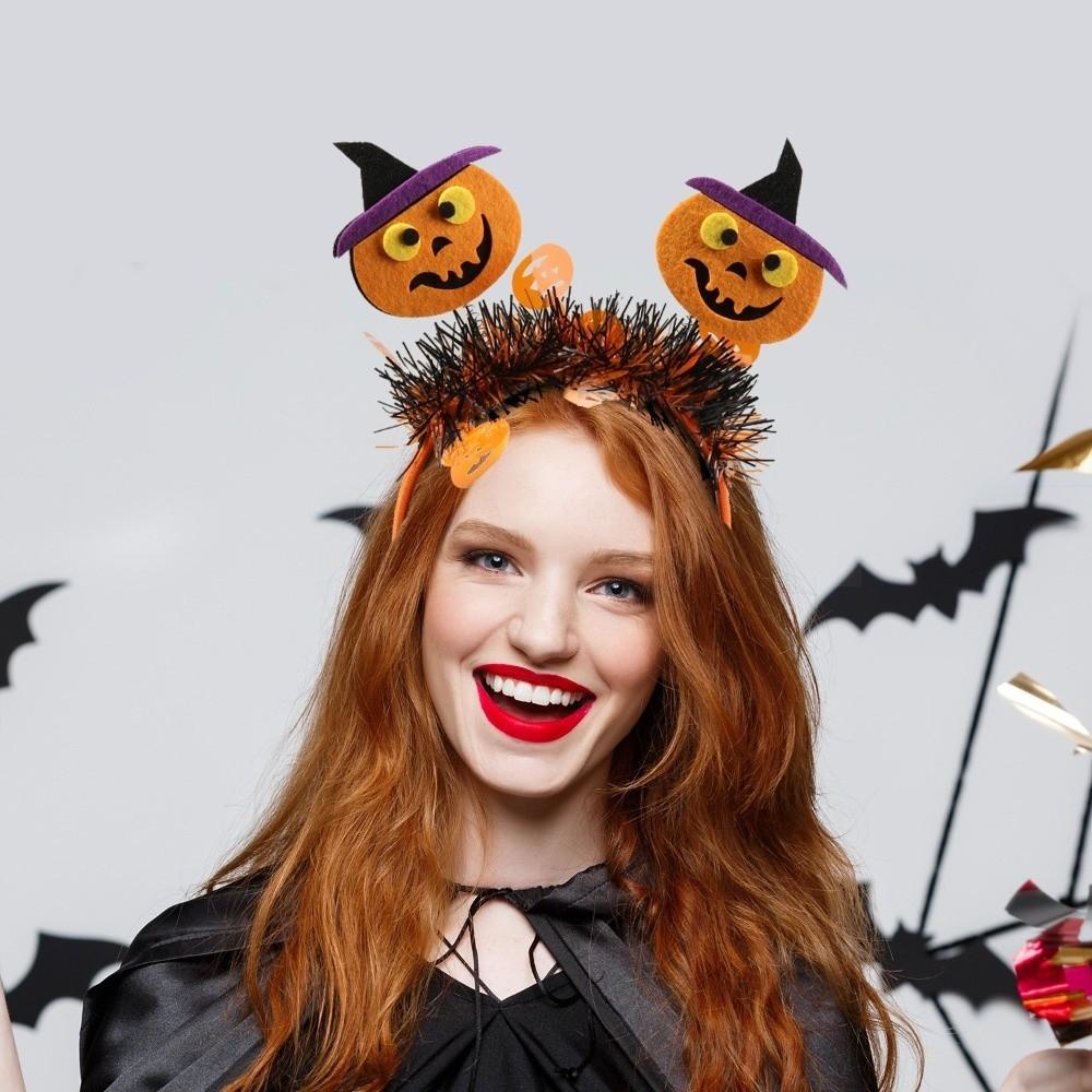 Bat Halloween Hair Hoop Ghost Festival Hair Accessories Cute Spider Headband  Women