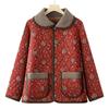 Hodo Women's Floral Padded Winter Coat