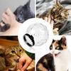 Muso per Gatti Anti-Morso Traspirante Protettivo Spazio Cappuccio Anti-Leccare Maschera per Toelettatura Gatti Vasca da Bagno Toelettatura Borsa Piccoli Animali Domestici Forniture