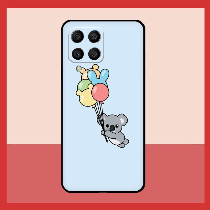 Cartoon Painting Animal Koala Case For Samsung Galaxy M12 M52 M06 M16 M36 M56 M33 M15 M55 M31 M13 M14 M53 M32 M35 M34 M54