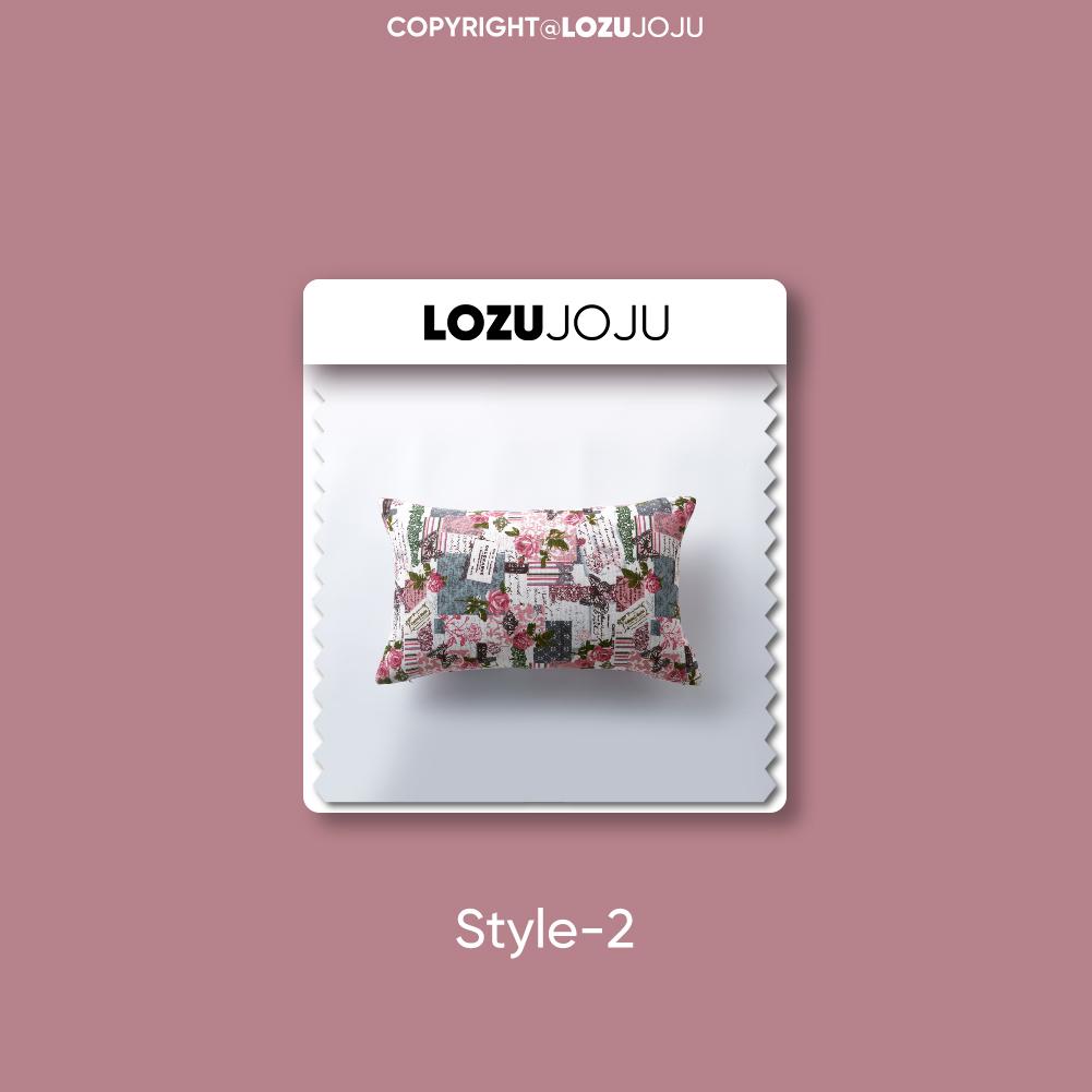 1 шт. LOZUJOJU ретро романтическая наволочка с принтом хлопок лен удобная розовая наволочка для дивана-кровати гостиной спальни домашнего декора 30cm x 50cm