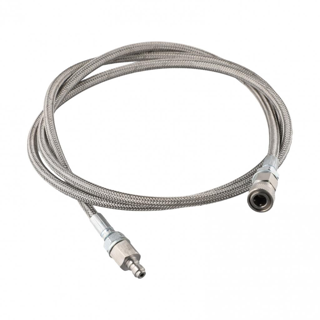 Quick Disconnect Inflation Hose 4500 PSI 60\" Stainless Steel