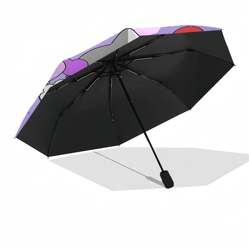 BT21,Cartoon Automatic Folding Umbrella Compact 8 Rib Design,Unique Style,Suitable for Everyday Outdoor Use,Perfect Gift for Friends a