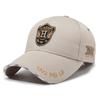 Spring Autumn Letter Embroidered Hard Top Baseball Cap Men's Outdoor Cap Sunshade Hat