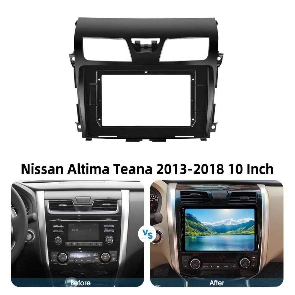 Car Frame Fascia Adapter Android Radio Dash Fitting Panel Kit For Nissan Teana Altima 2013-2018