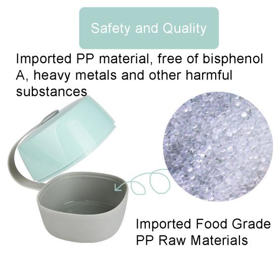 Dual Color Draagbare Baby Baby Fopspeen Tepel Cradle Case Houder Opbergdoos