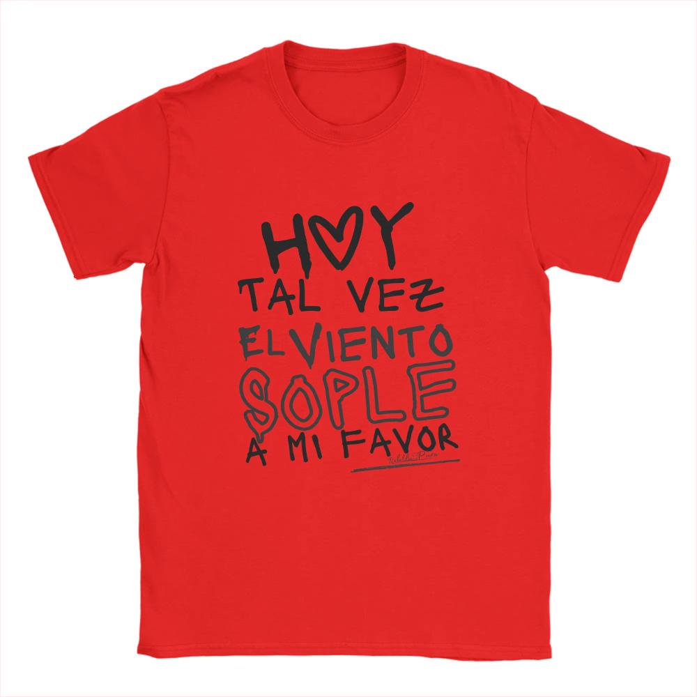 Robe Extremoduro Songs In Spanish T-Shirts for Men Casual Pure Cotton Tee Shirt O Neck Short Sleeve T Shirts Clothes