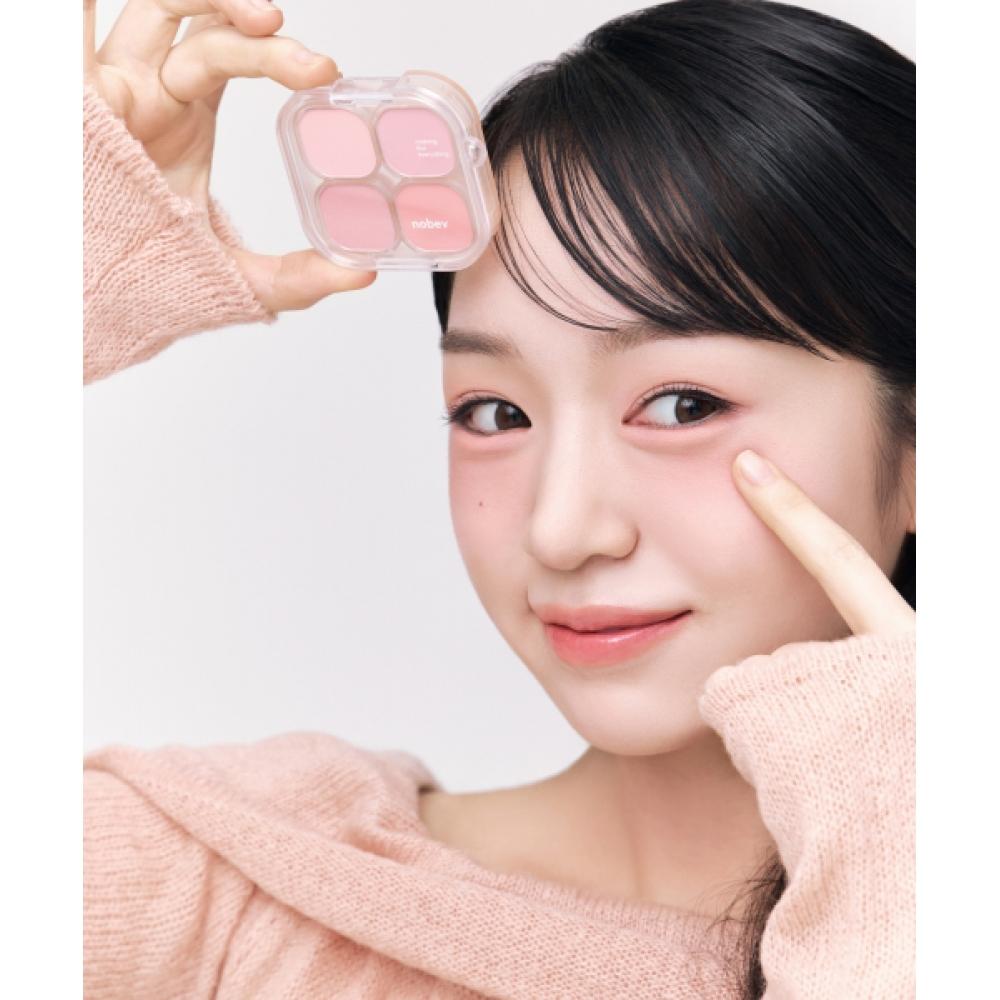 Nobev Nobev Under Eye Mood Adorable Palette + Concealer Set Cool tone (+ mini concealer set)