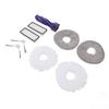 Robot Vacuum Cleaner Replacement Kit 1 Main Brush 2 Side Brush 2 Filter 4 Mop Pad Replacement