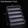 1-6 Layer Clear Acrylic Pen Holder Stationery Store Supermarket Ballpoint Pen Storage Rack Display Neutral Pen Stand Organiser