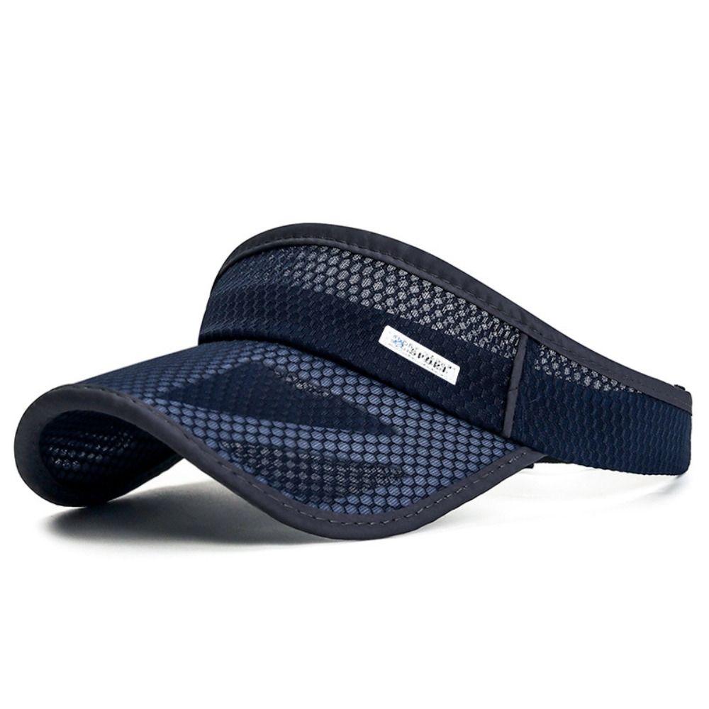 Top Empty Baseball Cap Breath Mesh Beach Hat Portable Tennis Caps  Men
