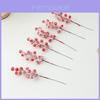 Ilex Rubra Christmas Decoration With Faux Red Fruits For Home Holiday Decor