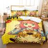 Anime Spy Family 3D Printed Duvet Case Pillowcase Bedding Set Twin Full Queen King Size For Bedroom Decor
