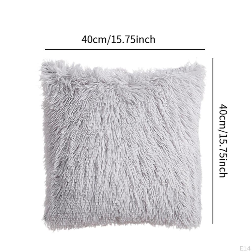 Plush Cushion Cover Elegant Bedding Comfortable Home Decor, Throw Pillow Cover,