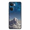 For Vivo iQOO Neo9 Pro Case TPU Silicone Soft Back Cover for Vivo iQOO Neo9 Neo 9 Black Fashion Cool Animals Coque Lion Tiger