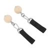 2PCS Pull Up Ball Stainless Steel and Pine Climbing Holds Pull Up Power Training Ball for Health and Fitness