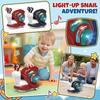 Electric Omnidirectional Crawling Toy With Lights And Spray Function For Children