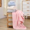 1/4PCS Adult Super Absorbent Ultra-fine Fiber Towel, Quick Drying Texture Towel, Soft Home Thickened Coral Velvet Bath Towel