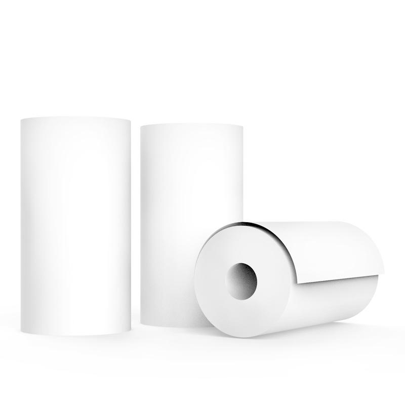 Durable Thermal Photo Paper for Children's Meow Meow Camera - 57x25 Instant Sticker Paper
