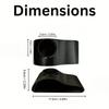 Aquarium Tunnel Decoration 3D Natural Curves Realistic Resin Decorative Landscaping for Living Room Home