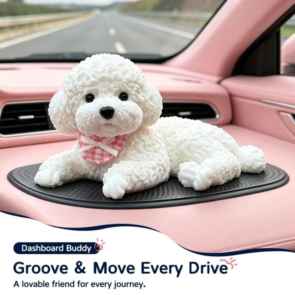 Silikon Mittelkonsole Automobil Dekoration Hund Hund Auto Ornament Automobil Innenraum