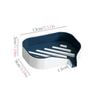 Double Layer Soap Box Soap Holder Wall-mounted Household Bathroom Drain Soap Dishes Toiletries Organizer Storage