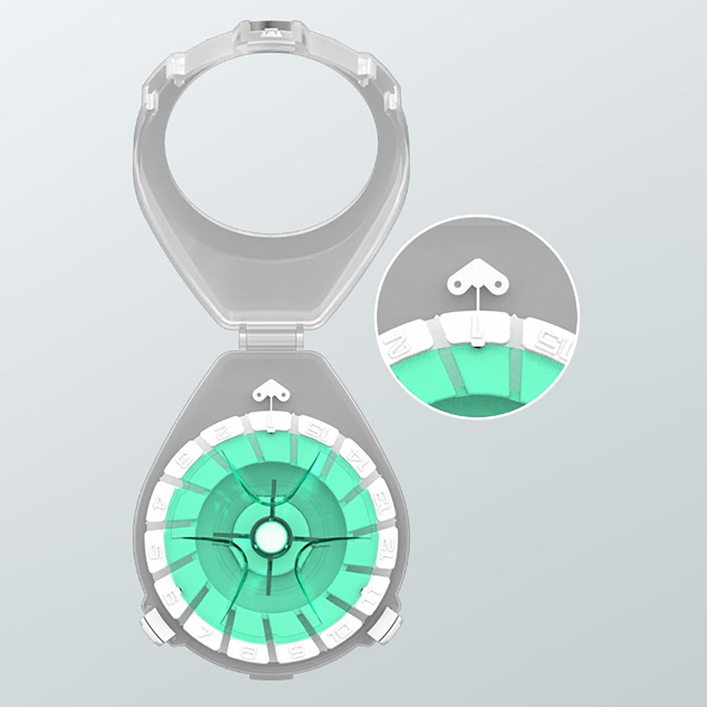 Fishing Line Winding Board Storage Box with AntiReversal Device Fishing Main Line Storage Box Fishing Accessories