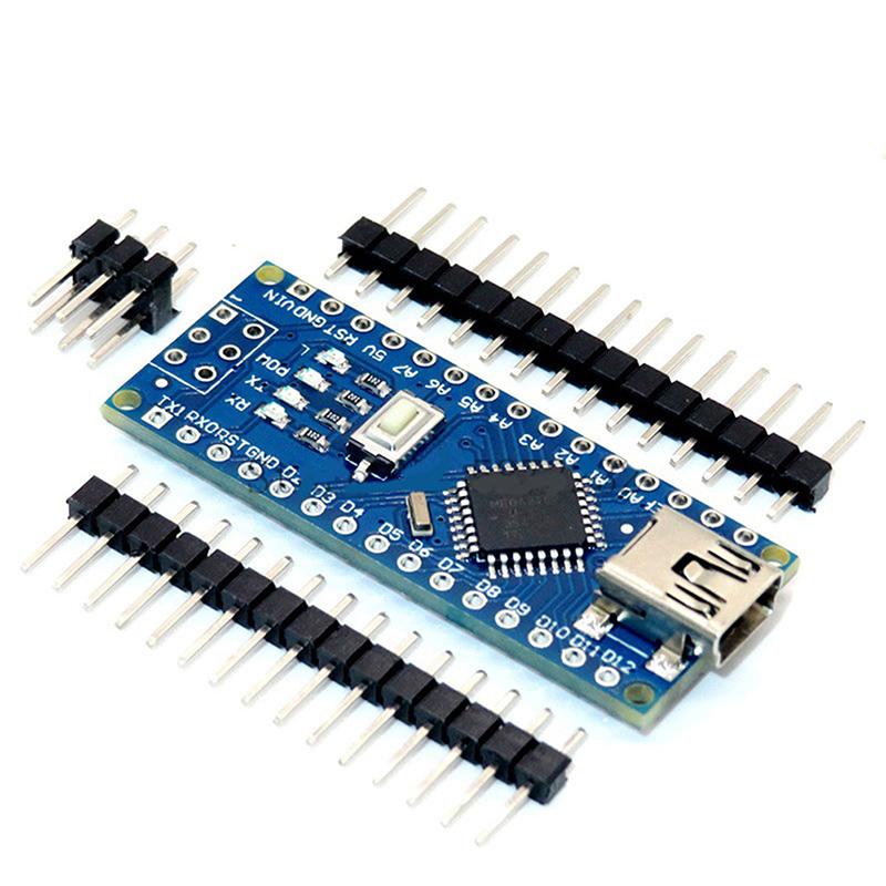 1/2ks 16MHz 5V Mini USB pájený Nano V3.0 kompatibilní modul mikrořadiče Atmega328P pro CH340G