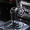 Stylish Gear Shifts Knob Cover with Carbon Fiber Design not Fading & Waterproof Gear Knob Cover Easy to Use for GLK