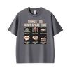 Lustige Dinge, die ich in meiner Freizeit mache Auto-Liebhaber Humor Geburtstag Grafik T-Shirt Geschenk Unisex Unisex Sommer T-Shirt Lässige Baumwoll-T-Shirts