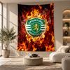 Decorative Tapestry,Sporting CP FC Printed Wall Art, Lightweight Wall Hanging For Bedroom Background