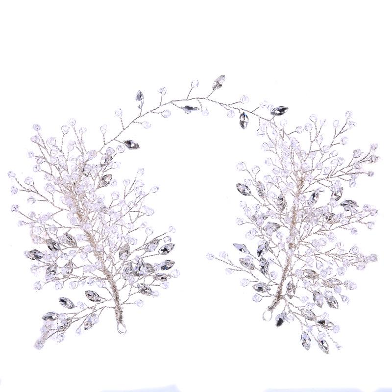 Crystal Rhinestone Bridal Headband – European and American Style Wedding Hair Accessories