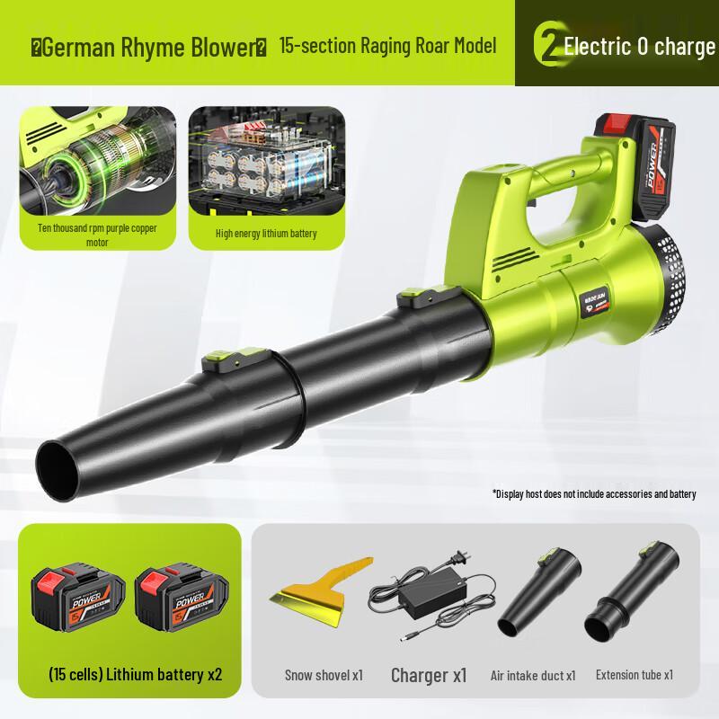 Deyun Cordless High-Power Industrial Blower CN plug (adapter included)