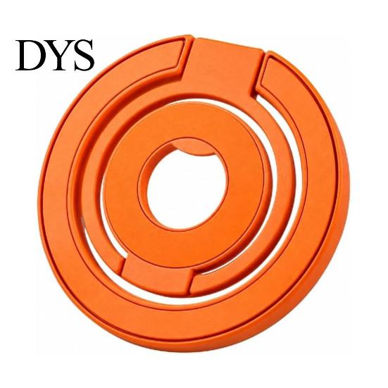 Hands Free Viewing Accessory Magnetic Phone Ring Holder for MagSafe, Foldable Metal Dual-Sided Finger Grip with N52 Magnets, Cell IPhone 18-12 Series