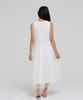 LEVHEARTED Layered See-Through Dress - White