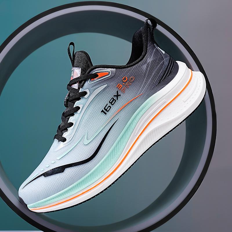 

Кроссовки для марафона Carbon Plate, мужские повседневные кроссовки на воздушной подушке, роскошные, удобные, легкие, спортивные кроссовки, мужская обувь 43