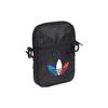 Adidas Originals Tricol Fest Bag Crossbody Bag Polyester Backpack Regular Unisex Couple Black Unisex bags GN5463