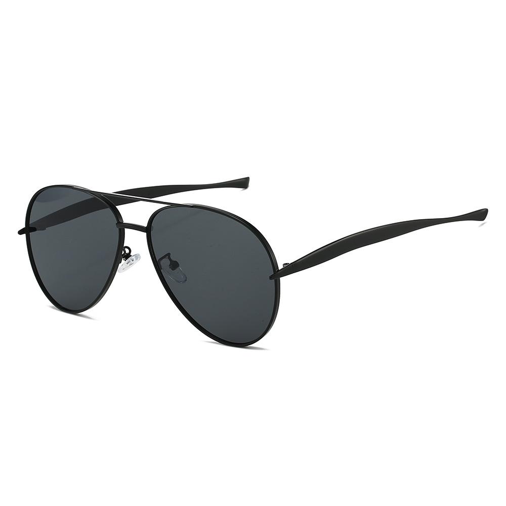 Retro aviator sunglasses with double bridge, steampunk style, vintage driver sunglasses, cycling sunglasses