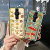 Anti-knock Full Wrap Phone Case For Sony Xperia Pro-I Cute Back Cover Anti-dust Card Slot Card Bag Graffiti Soft Case
