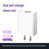 Universal Android Charger Type-C Sound Card 5V2A/5V1A Fast Charge USB Plug