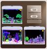 2024 Desktop Rectangle Glass Fish Tank - Eco-Friendly, Easy Water Change, Perfect for Living Room and Small Goldfish