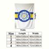 Leeds Football Club Wall Tapestry Aesthetic Wall Hanging Printed Fabric Blanket Decorative Tapestries For Bedroom Living Room Home Decor