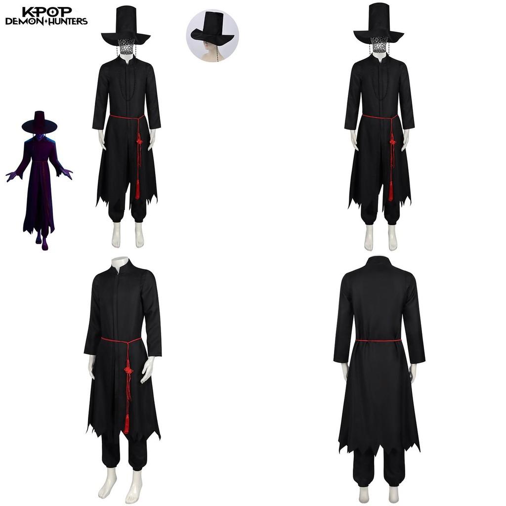 Hunters Demon Kpop Cosplay Clothing Polyester Game Anime Fan Clothing Gatherings