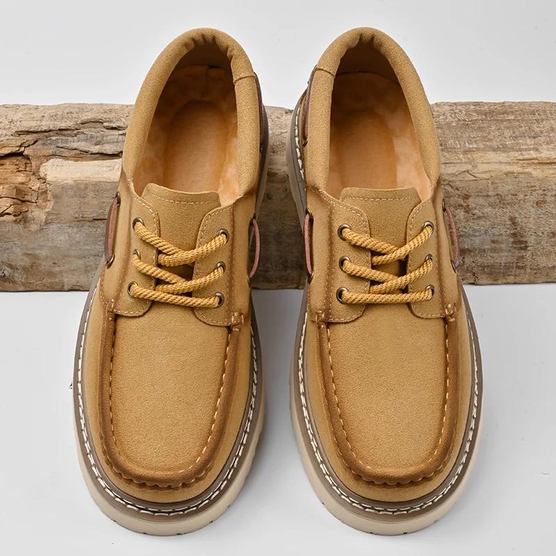 Fashion Handmade Leisure Men Genuine Leather Business Shoes 2025 New Trendy Minimalist Work Shoes Lace Up Formal Casual Business Shoes