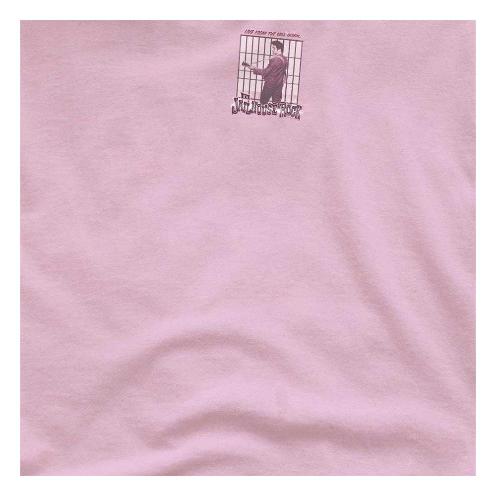 Elvis Presley Unisex Erwachsenen Cell Block Rock T-Shirt